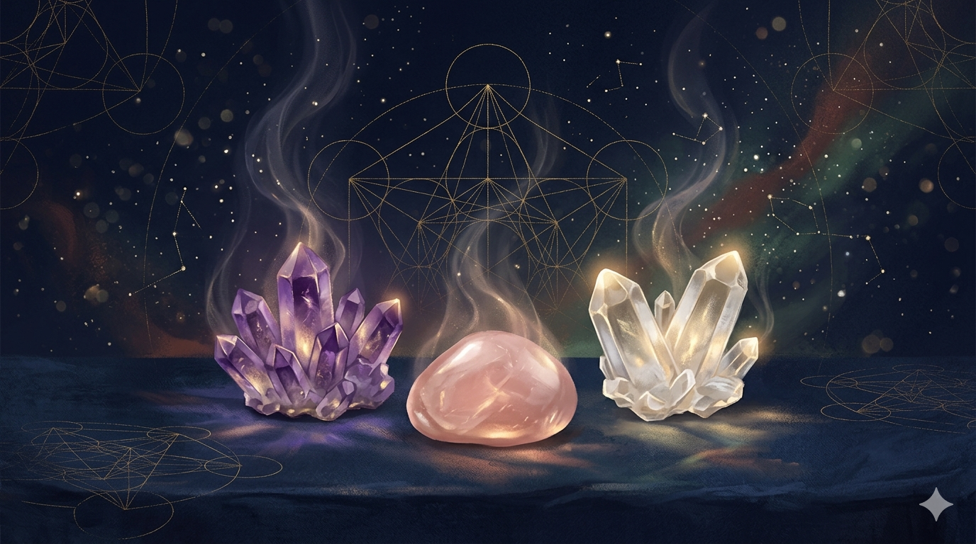 Choosing your first healing crystal